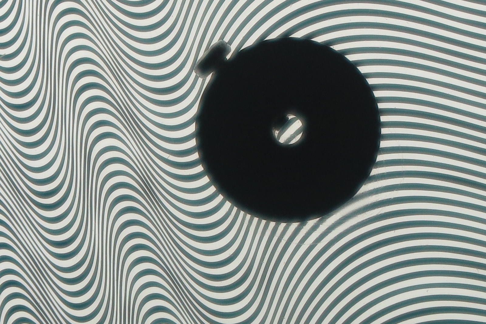 wavy lines 6 inch wheel